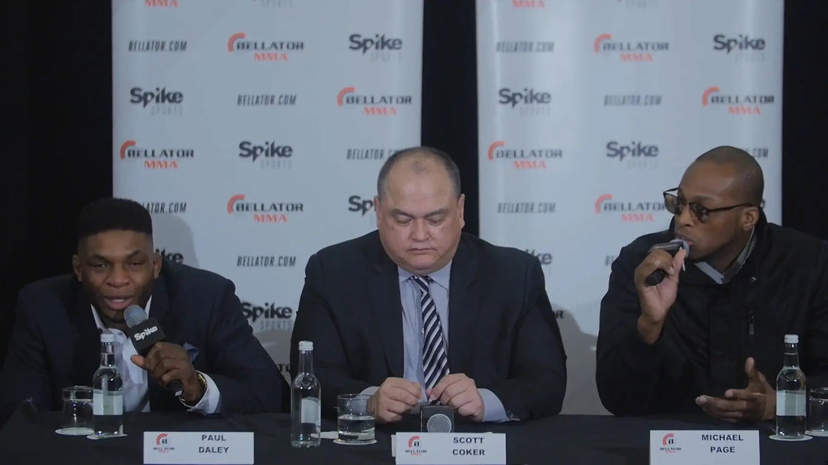 Paul Daley & MVP Clash at Bellator Press Conference - Fightlab